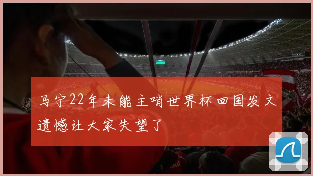 马宁22年未能主哨世界杯回国发文遗憾让大家失望了